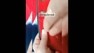 Как сделать петли вручную✂️🤩
