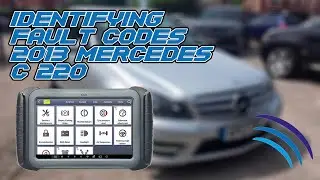 Identifying Parking Sensor Faults on 2013 Mercedes C 220 | XTool H6 Pro
