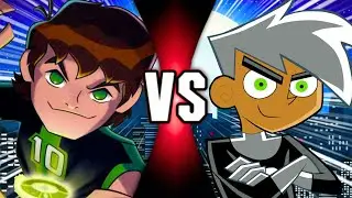 [Ghost-Boys and Aliens] Ben 10 VS Danny Phantom (Cartoon Network VS Nickelodeon) | VS Trailer