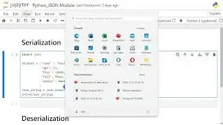 Python Json Serialization & Deserialization