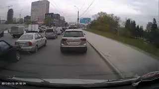 ДТП на ровном месте