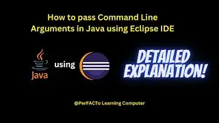 What are Command Line Arguments in Java | How to pass Command Line Arguments in Java using Eclipse
