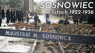 Miasto Sosnowiec w latach 1922 - 1936 na archiwalnych fotografiach