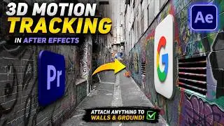 Make ANY Object Stick to Walls & Ground in After Effects! (Tracking Tutorial)