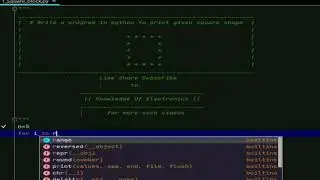 python program to print hollow square ( empty square ) #shorts