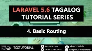 4. Basic Routing in Laravel (Tagalog)