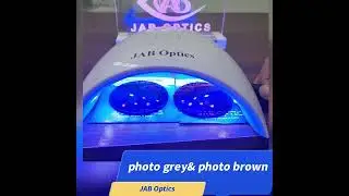 JAB Optics Wholesale Eyeglass Photo Grey Brown Fast Change Dark Color Single Vision Blue Block lens
