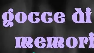 Giorgia-Gocce di memoria