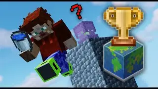 (World Record) Highest Minecraft MLG Water Bucket in Survival Pt 2...
