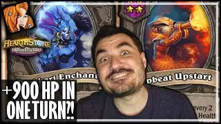 THE EASIEST WAY TO GET 1K HEALTH! - Hearthstone Battlegrounds