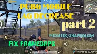 How to play pubg smoothly//Best gfx settings//Mediatek devices