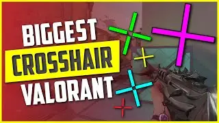 The Biggest Crosshair vs No Crosshair | Valorant