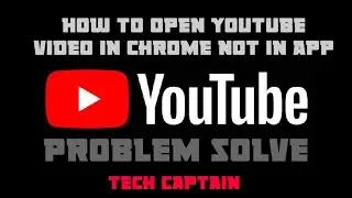How to open youtube in chrome not in app || How To Open Youtube In Chrome Without Open Youtube App🕵😎