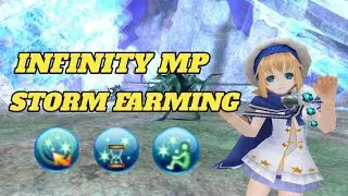 Toram Online - How to do Infinity MP Storm Blizzard Farming | 1 Hit Farm Breppa