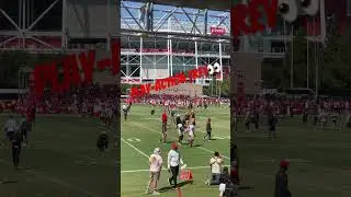 49ers QBs Trey Lance and Sam Darnold working on play-action👀