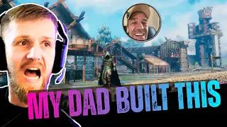 Tour of my Dad's EPIC Valheim World - p2 - 'Homestead'