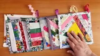 Простые и красивые прихватки из лоскутков. Все отходы ткани в дело. Шью для себя и дарю друзьям.