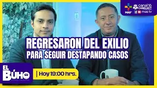 El Búho |  Marvin del Cid y Sonny Figueroa lucha sin tregua contra la corrupción.