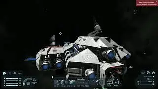 Space Engineers - Intercepting Commercial Freighter with VoidWraith MKIII