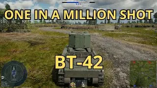 Once In A Million Shot With BT-42 #warthunder #memes