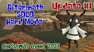 SOLO Aftermath no Stella (Hard Mode) (Roblox Tower Heroes) (Christmas Event 2023) Update #1