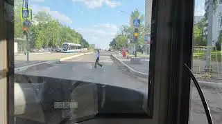 Благоустройство Чертановской улицы в Москве 03.07.2023 г.