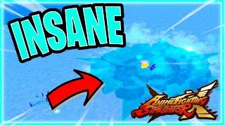 *INSANE* Showcasing Ice Fruit in Anime Fighting Simulator X!