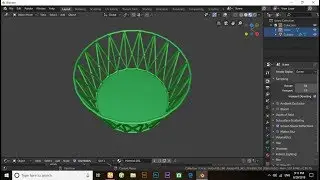 How to make vegetable basket in blender 2.80