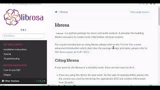 04b Python: Librosa - Code Explanation: Playback of a Wavefile (.wav) using Python - Introduction