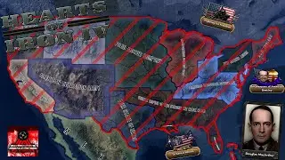 HOI4 Collapsing World Rise of Radicalism: MacArthur’s Liberation Army reunites America