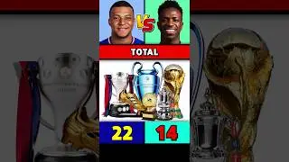 Mbappe Vs Vinicius Jr All Trophies & Awards 🏆