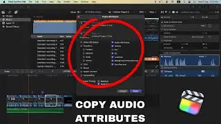 How To Copy Audio Attributes from One Clip to Another in FCP