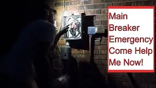 Square D QO Main Breaker Burned Out & Repair: Emergency Call After Hours
