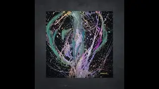 Galaxy of Emotions #02 Unique colour changing painting on canvas