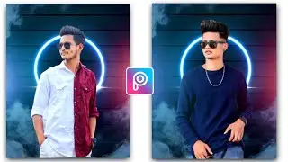 instagram viral ring light photo editing in picsart | picsart ring light editing | 