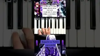 Samsa (ザムザ) - Project Sekai (プロセカ) - Easy piano TUTORIAL 