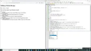 services html tags