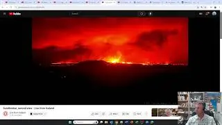 Iceland Eruption-Aug 22 Livestream (part 2)