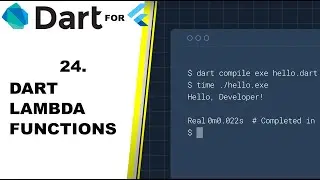 DART FUNCTIONAL PROGRAMMINGDart - DART FOR FLUTTER LAMBDA TUTORIAL