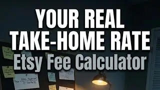 Etsy Fee Calculator: See Your Real Take-Home Rate Per Sale