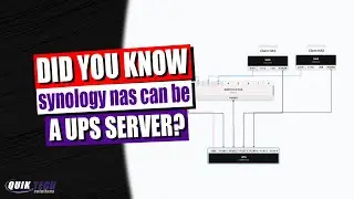 Did You Know Synology NAS Can Be Setup As A UPS Server