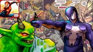 Прохождение Ultimate Spider-Man Total Mayhem HD уровень 12 [перевод] iOs