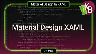 C#/WPF - Material Design in XAML work