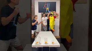 3 For 3 Glass Cup Trick Shot! (Easy To Hard) #carsoncurran #carsonhockey #trickshot