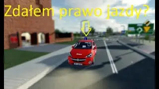 Zdaje (ponownie) nowe Prawo jazdy!#pcd #roblox