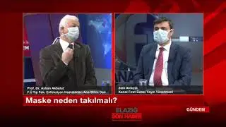 Kanal Fırat Televizyonu'nda Canlı Yayın Maskeyle Yapıldı!