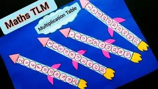 Table TLM | Multiplication Table Project | Primary School TLM |  Table Chart 