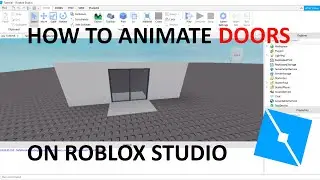 How to animate A DOOR on Roblox