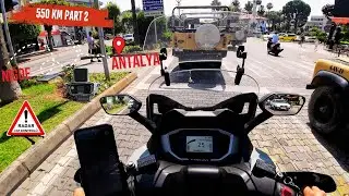 FORZA 250 NİĞDE - ANTALYA UZUN YOL PART (2) #motovlog #forza250 #uzunyol #kamp