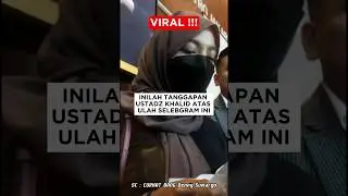 INILAH TANGGAPAN USTADZ KHALID ATAS ULAH OKLIN ‼️ 